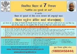 BIHAR STUDENT CREDIT CARD SCHEME