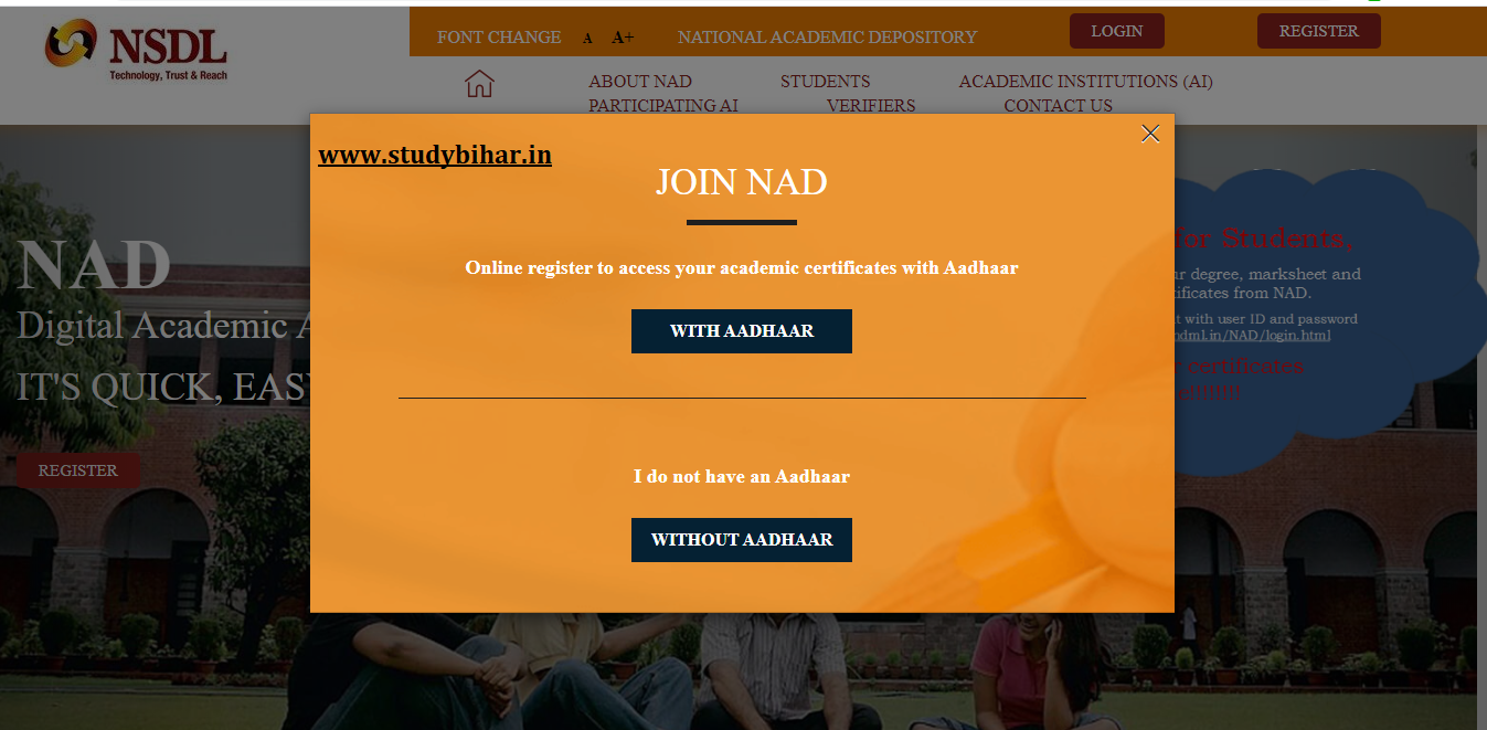 NAD Registration