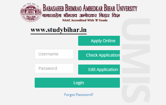 BRABU Online UMIS Apply Portal