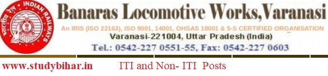 Apply - ITI and Non-ITI Vacancy-2021 in BLW (Railway) Last Date- 15/02/2021.