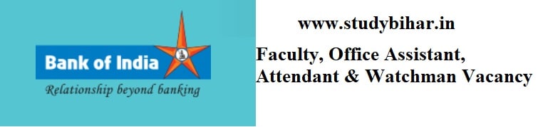 Apply Online for Faculty, Office Assistant, Attendant & Watchman Vacancy-2021
