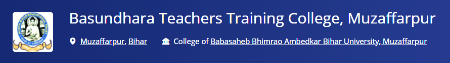 Basundhara Teachers Training College Muzaffarpur
