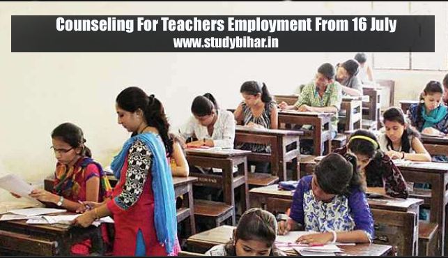 Counseling For Teachers Employment From 16 July