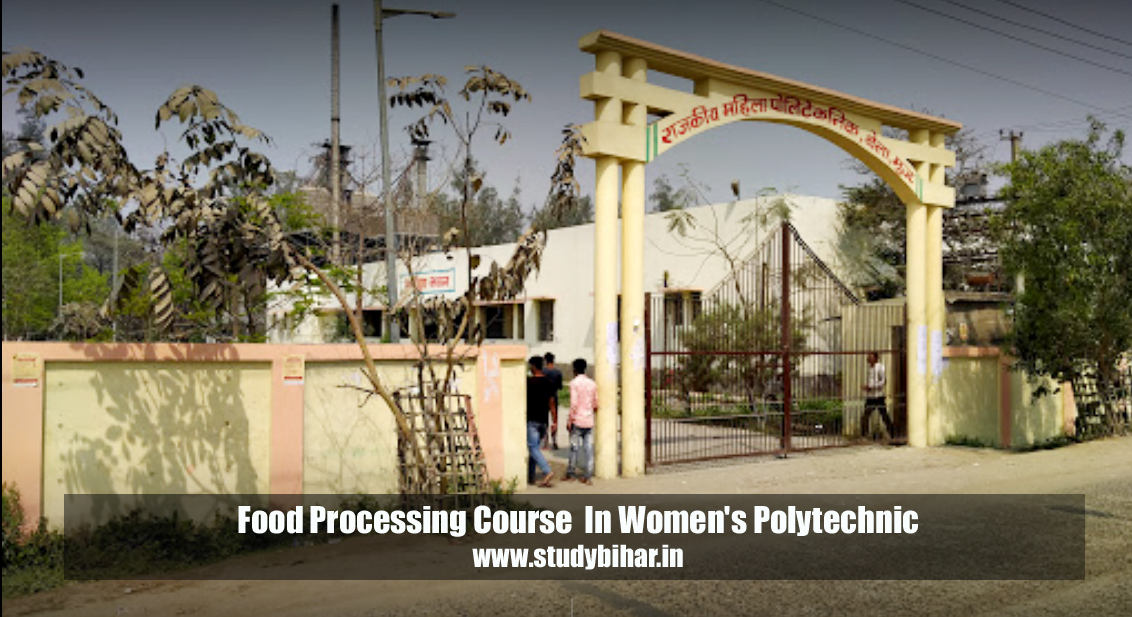 Food Processing Course  In Women's Polytechnic